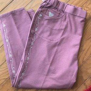 Quacker Factory Stretchy Embellished Jeans